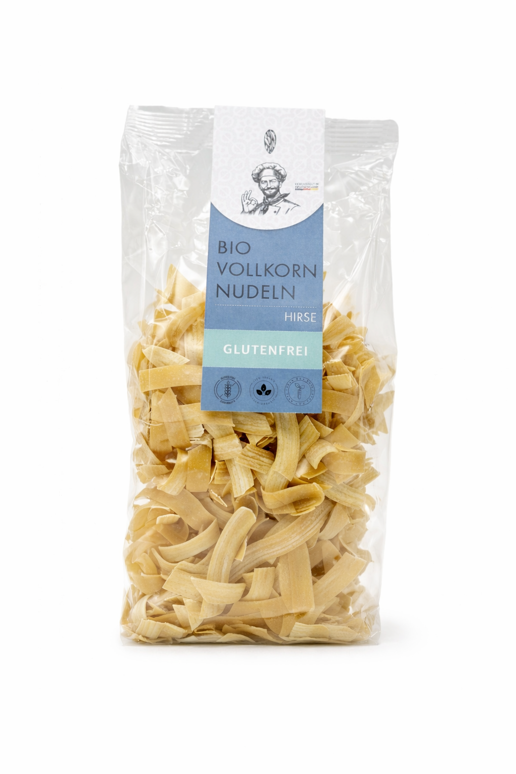 Glutenfreie Bio Nudeln Vollkorn Hirse - 200g