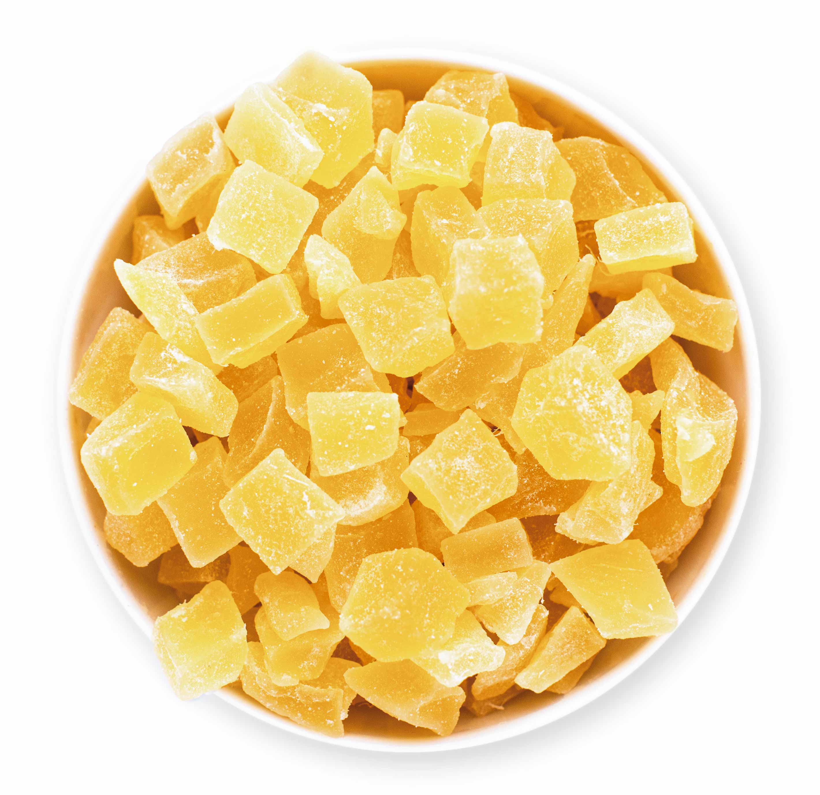 Kandierte Mango gehackt