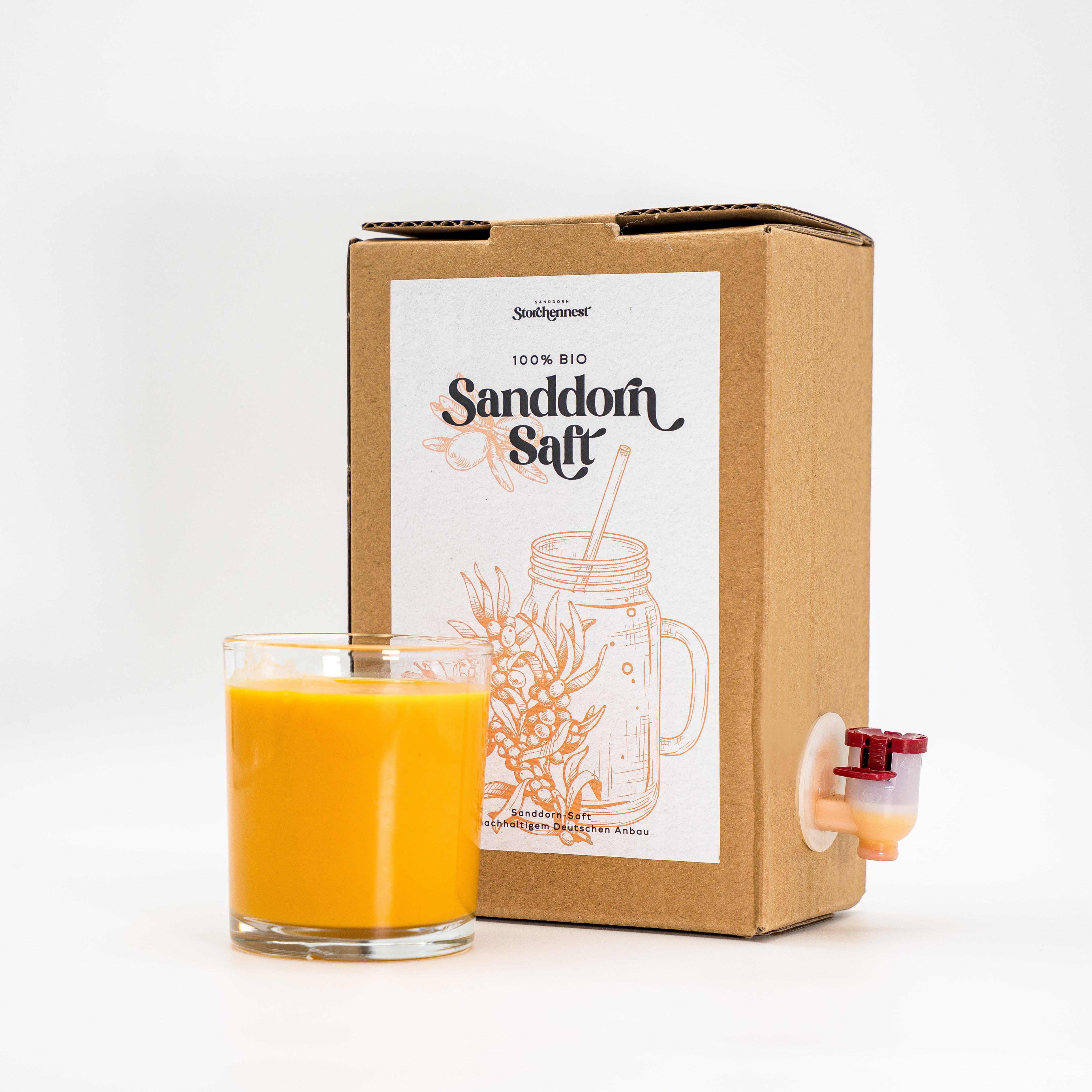 Sanddorn Saft - 1,5 Liter Bag in Box